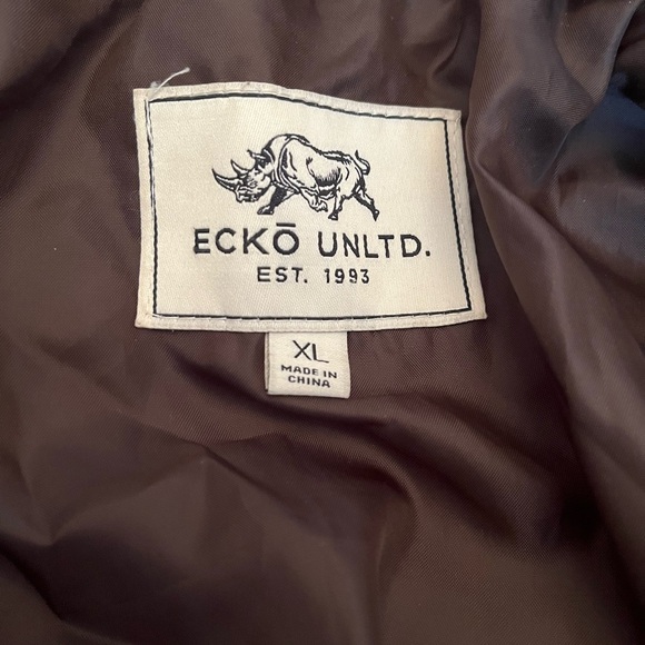 Ecko Camouflage Puffer Jacket - Picture 3 of 3